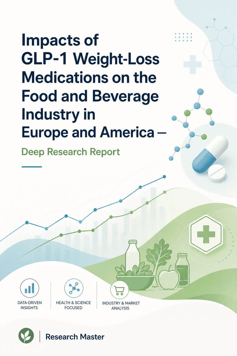 Impacts of GLP-1 Weight-Loss Medications on the Food and Beverage Industry in Europe and America — Deep Research Report