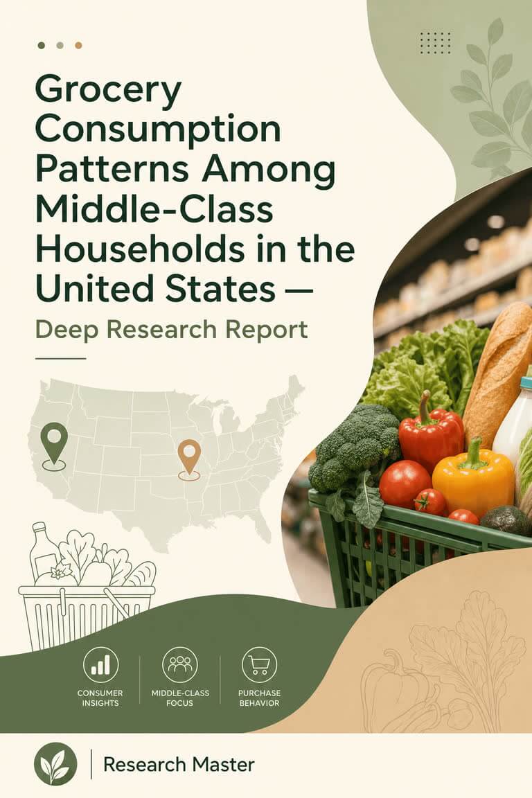 Grocery Consumption Patterns Among Middle-Class Households in the United States — Deep Research Report